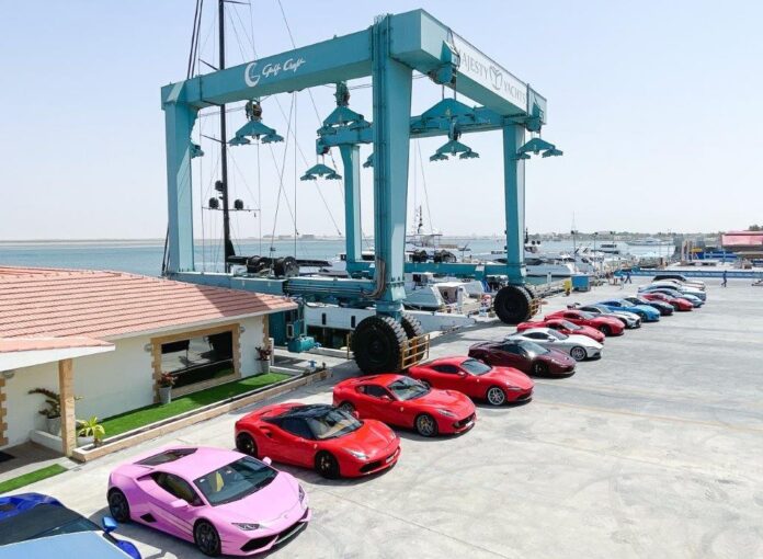 supercars and superyachts