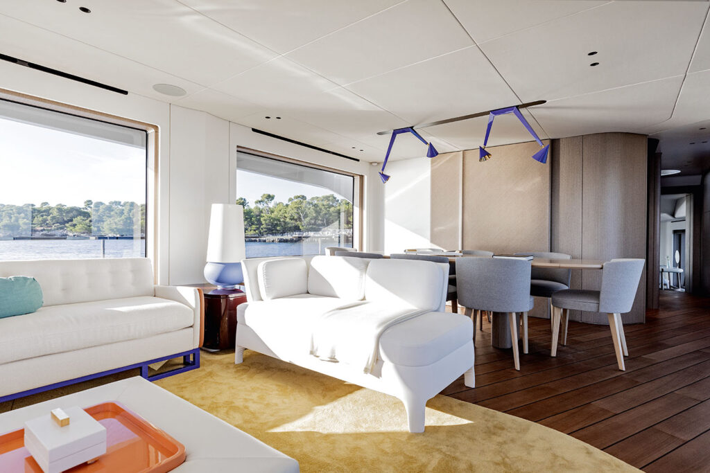 azimunt interior yacht design
