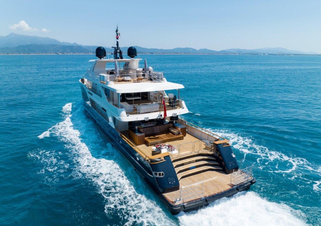 Lady Jade mega yacht